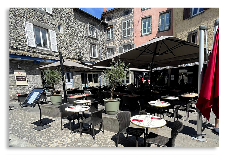 Le restaurant - La Toscane - restaurant SAINT-FLOUR - ville basse - restaurant SAINT-FLOUR